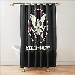 State of Decay Classic T Shirt Shower Curtain