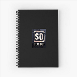 Stay Out Fan Gear Stay Out Notebook