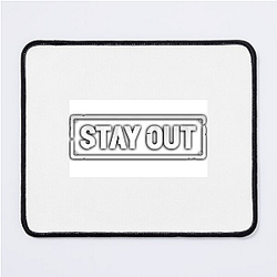 Stay Out Iconic Wearables Stay Out Mouse Pads
