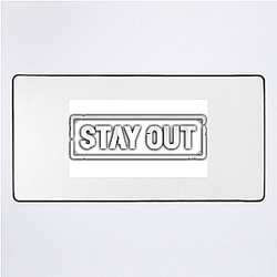 Stay Out Iconic Wearables Stay Out Mouse Pads