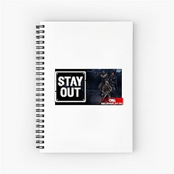 Stay Out Urban Explorer Line Stay Out Notebook