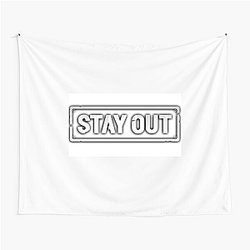 Stay Out Iconic Wearables Stay Out Tapestries
