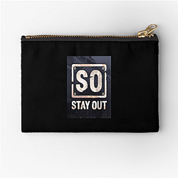Stay Out Fan Gear Stay Out Zipper Pouches