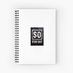 Stay Out Fan Gear Stay Out Notebook