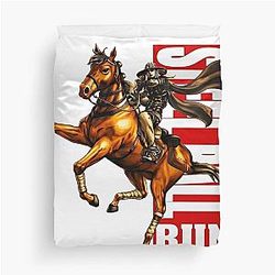 Premium Steel Ball Run Gyro Zeppeli Gold Shirt JoJo Part 7 Anime Aesthetic Duvet Cover