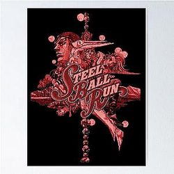 Vintage Steel Ball Run Poster