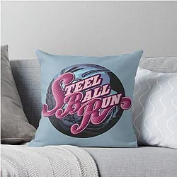 Steel Ball Run Throw Pillow