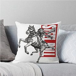 Steel Ball Run Jojo Part 7 Western Aesthetic Throw Pillow