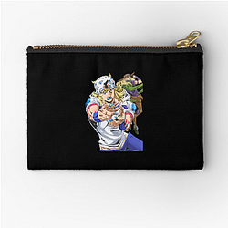 Steel Ball Run Johnny Dark determination Steel Ball Run Zipper Pouches