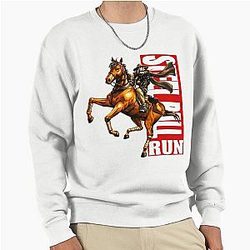 JoJo Part 7 Anime Aesthetic Steel Ball Run Gyro Zeppeli Gold Shirt Pullover Sweatshirt