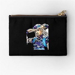 Steel Ball Run Gyro Spin mastery Steel Ball Run Zipper Pouches