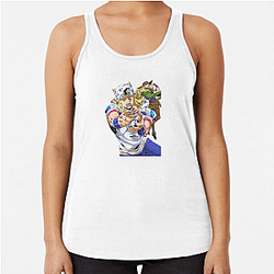 Steel Ball Run Johnny Dark determination Steel Ball Run Tank Tops