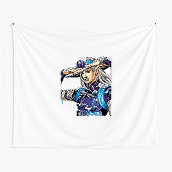 Steel Ball Run Gyro Spin mastery Steel Ball Run Tapestries
