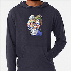 Steel Ball Run Johnny Dark determination Steel Ball Run Hoodies