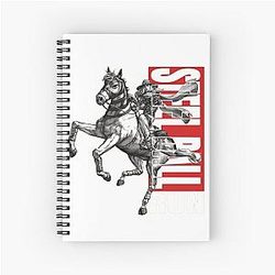 Steel Ball Run Gyro Zeppeli JoJo Part 7 Anime Western Aesthetic Tee Spiral Notebook