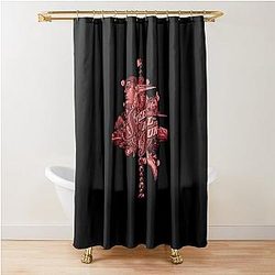 Vintage Steel Shower Curtain
