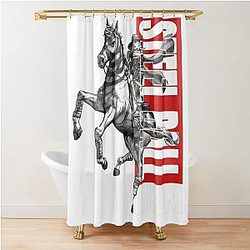 Steel Ball Run Gyro Zeppeli JoJo Part 7 Anime Western Aesthetic Tee Shower Curtain