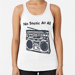 Steely Dan T-ShirtNo Static -- Steely Dan Racerback Tank Top