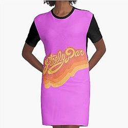 Steely Dan T-Shirt Steely Dan Vintage Retro T-Shirt Graphic T-Shirt Dress