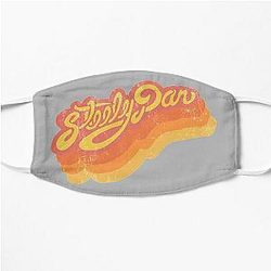 Steely Dan T-Shirt Steely Dan Vintage Retro T-Shirt Flat Mask