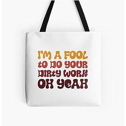 Steely Dan Dirty Work   All Over Print Tote Bag