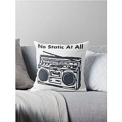 Steely Dan T-ShirtNo Static -- Steely Dan Throw Pillow