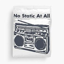 Awesome First Day Steely Dan Static Awesome Photographic Duvet Cover