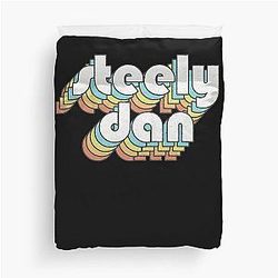 Steely Dan  Retro Faded Duvet Cover