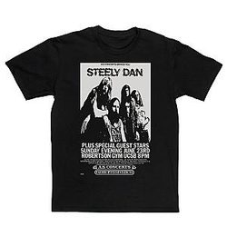 Steely Dan High-Quality Graphic T-Shirt Showcasing Their Legacy