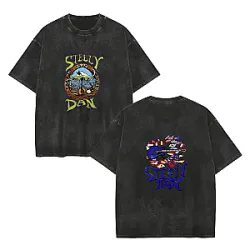 Vintage 1993 World Tour PTTT210  Steely Dan T-Shirts