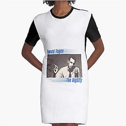 Steely Dan Steely Dan Steely Dan Retro Graphic T-Shirt Dress