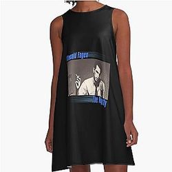 Steely Dan Steely Dan Steely Dan retro  A-Line Dress