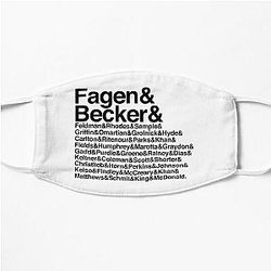 Steely Dan Aja Lineup Names Helvetica Flat Mask