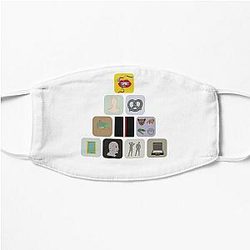 Men Women Team Disco Steely Dan Graphy Music Awesome Flat Mask