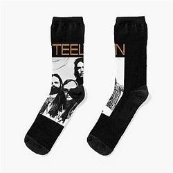 Cute Puppy Flower Vector  Steely Dan Socks