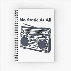 Steely Dan T-ShirtNo Static -- Steely Dan Spiral Notebook