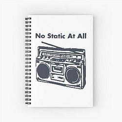 Steely Dan T-ShirtNo Static -- Steely Dan  Spiral Notebook