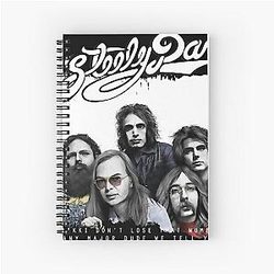 steely dan bw Spiral Notebook