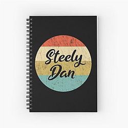 Vintage Steely Dan T-Shirt Spiral Notebook