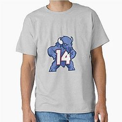 Stefon Diggs Buffalo Bills Logo Hybrid Classic T-Shirt