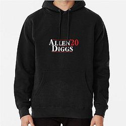 Josh Allen x Stefon Diggs 2020 New Bills Pullover Hoodie