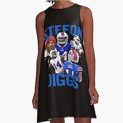 Stefon Diggs A-Line Dress