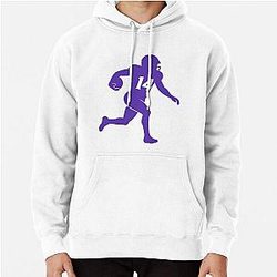 Stefon Diggs Number 14 Minimalist Football Fan Art Pullover Hoodie