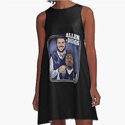 Josh Allen - Stefon Diggs Buffalo Step Brothers A-Line Dress