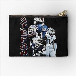 Stefon Diggs Vintage Zipper Pouch