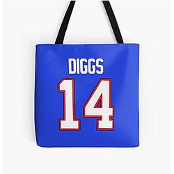 Stefon Diggs All Over Print Tote Bag
