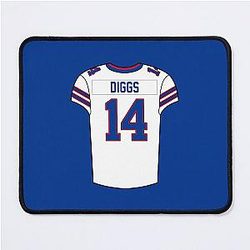 Stefon Diggs Jersey Mouse Pad