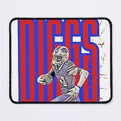 Stefon Diggs Buffalo Bills Tribute Design Mouse Pad