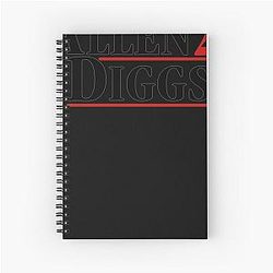 Josh Allen Stefon Diggs 2020 Buffalo Bills Spiral Notebook