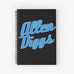 Allen Stefon Diggs Buffalo Bills Spiral Notebook